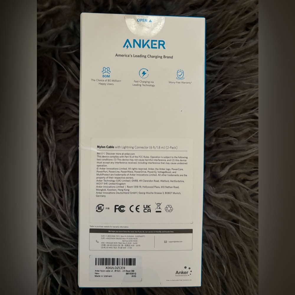 Anker iPhone Lightning Cable 2pack - Picture 3 of 5